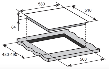 Baumatic Bg4S 4 Burner Stainless Steel Gas Cooktop