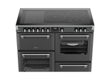 Belling BRDX110INDAN Richmond Deluxe 110cm 5 Zone Induction Range Cooker - Anthracite