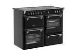 Belling BRDX110INDBL Richmond Deluxe 110cm 5 Zone Induction Range Cooker - Black