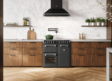 Belling BRDX90INDAN Richmond Deluxe 90cm 5 Zone Induction Range Cooker - Anthracite