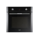 Baumatic BSO65 Studio Solari 60cm Black Glass Electric Oven