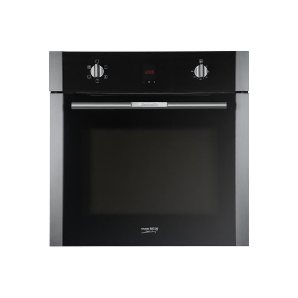 Baumatic BSO65 Studio Solari 60cm Black Glass Electric Oven