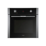 Baumatic BSPO610 Studio Solari Black Glass Pyrolytic Cleaning Electric Oven - SALE
