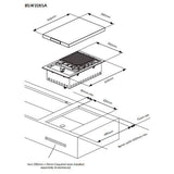 Beefeater Bsw318Sa Signature Proline Side Burner Built-In Natural Gas Bbq - New Clearance Stock