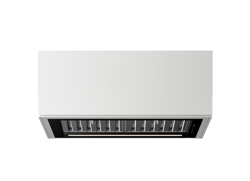 Belling BU90B 90cm Black and Steel Undermount Rangehood