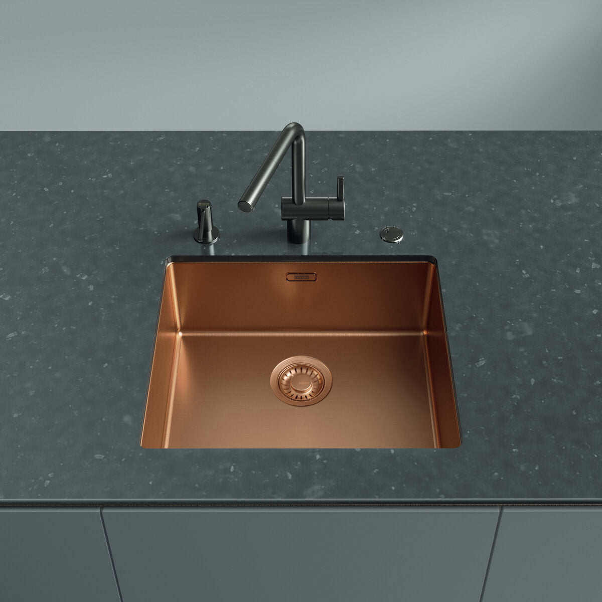 Franke Mythos Masterpiece Single Bowl Sink 440mm Copper, BXM210-40CP
