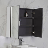 Bella Pencil Edge Mirror Shaving Cabinet Matte White / 600mm Mirrors & Cabinets
