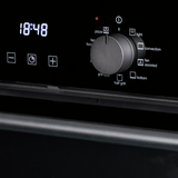 Fulgor FO60DCBV 60cm Built-In Electric Oven, Black Glass
