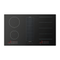 Artusi AID864DD 86cm 4 Zone Induction Cooktop with Built-In Extraction, Black