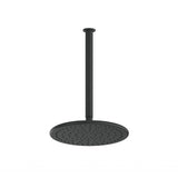 Greens Rocco Ceiling Shower, Matte Black, 1850029MB