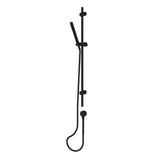 Greens Rocco Pin Rail Shower, Matte Black, 528100MB