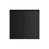 Otti LA-WCBOH600B Hampshire Laundry Wall Cabinet, 630mm, Black