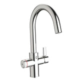 Kleenmaid HCSUB511-C Ultratap 5 Water Filtration & Enhancement System, Filtered Boiling, Filtered Chilled, Sparkling Mixer Tap
