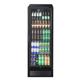 Husky 435L Single Door Homebar Drinks Chiller in Black C4HHMBBKAU
