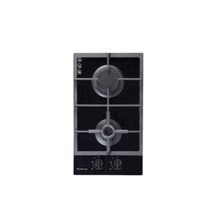 Artusi CAGH32B 30cm Black Finish Gas Cooktop