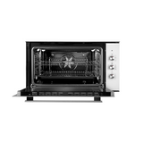 Artusi CAO900W 90cm Built-In Electric Oven, White Glass