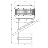 Schweigen CC-PARA2WSE Modular Ceiling Cassette Rangehood x2 with 3200M3/Hr Motor, Stainless Steel