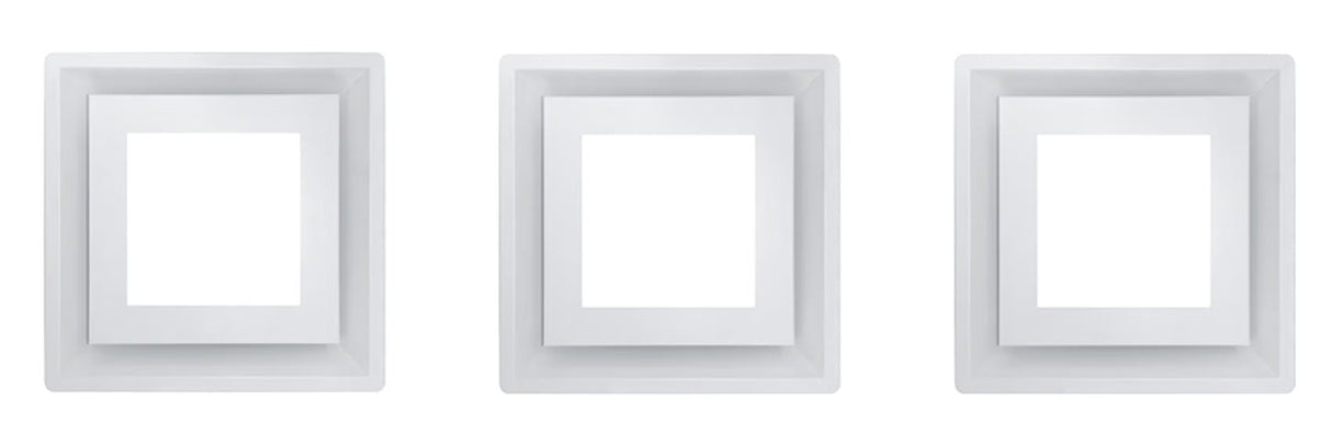 Schweigen CC-PARA3WSE Modular Ceiling Cassette Rangehood x3 with 3200M3/Hr Motor, Stainless Steel