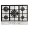 Baumatic CD7SG1 70cm Stainless Steel 5 Burner Gas Cooktop