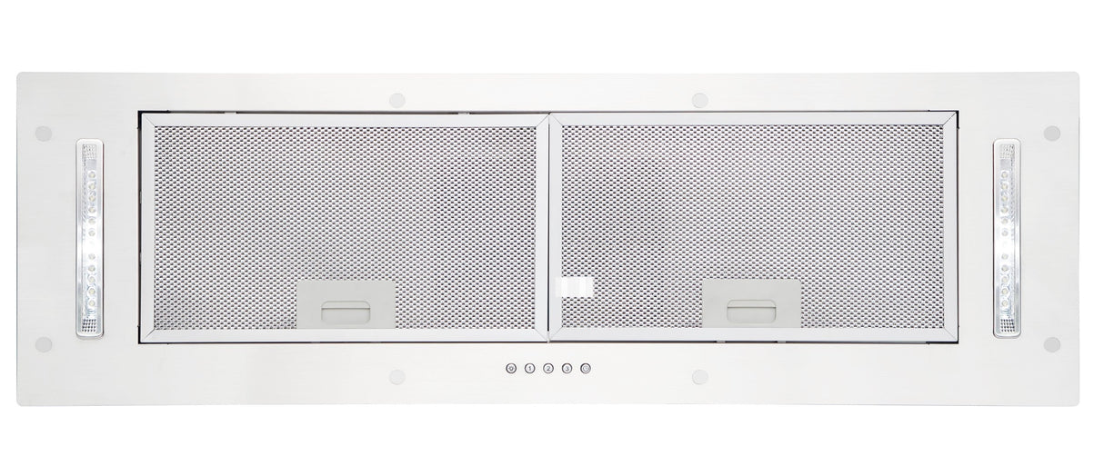 Q SERIES CE900HSS-EXTHGIX 70cm Silent Undermount Rangehood, Indoor Motor
