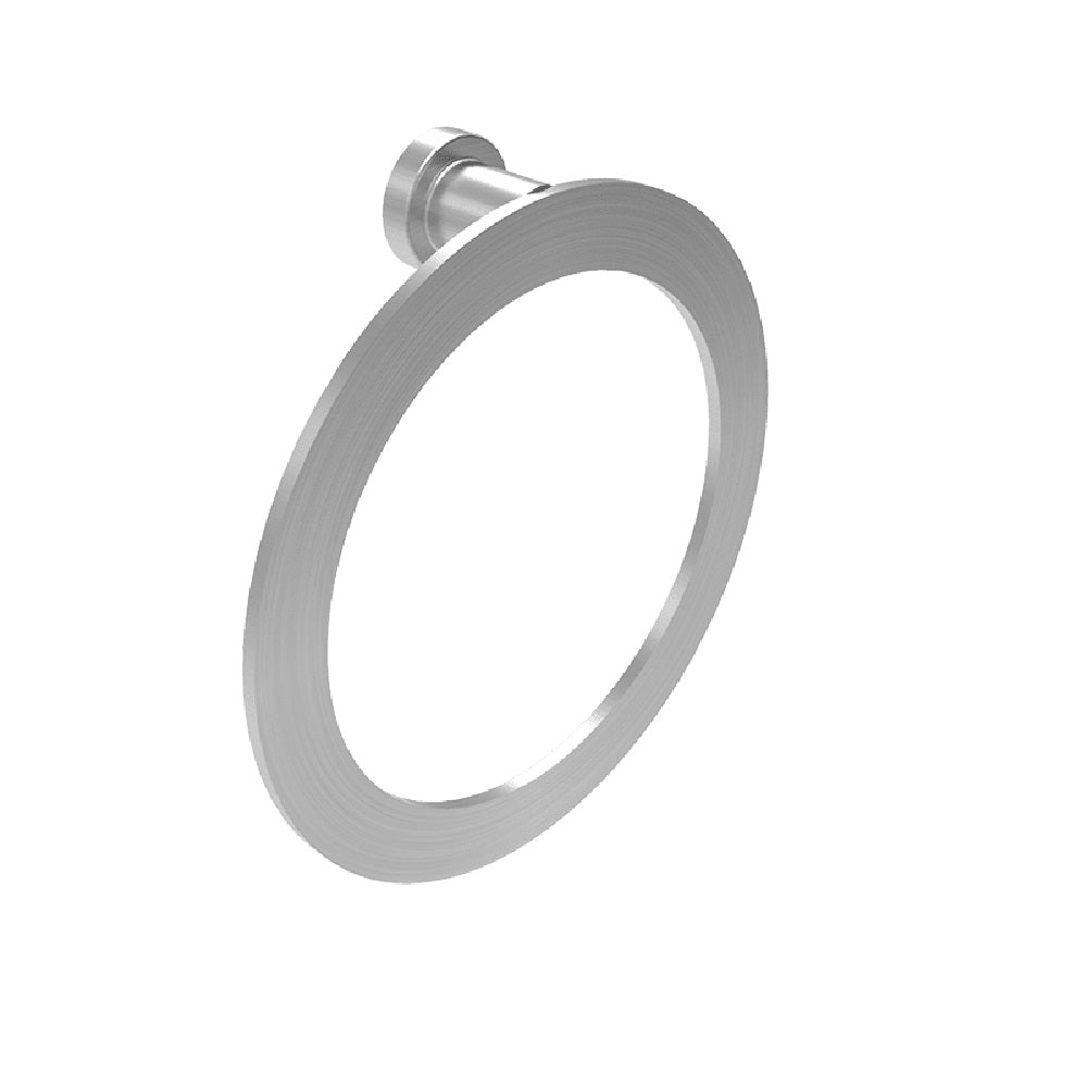 Abey Gareth Ashton Premium Towel Ring, Brushed Nickel, CEA01-BN