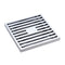 Fienza CHG1085CP Square Slim Grate Floor Waste, 88mm Outlet, Chrome - Special Order