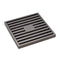 Fienza CHG1085GM Square Slim Grate Floor Waste, 88mm Outlet, Gun Metal