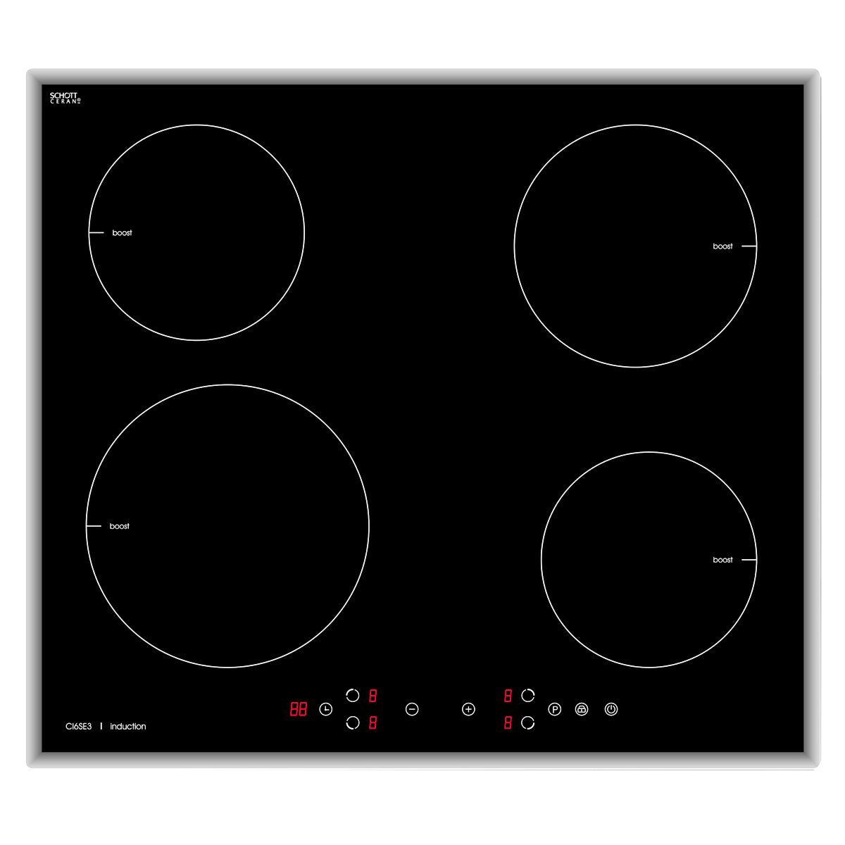 Baumatic B-Ci6Se3 60Cm Induction Cooktop