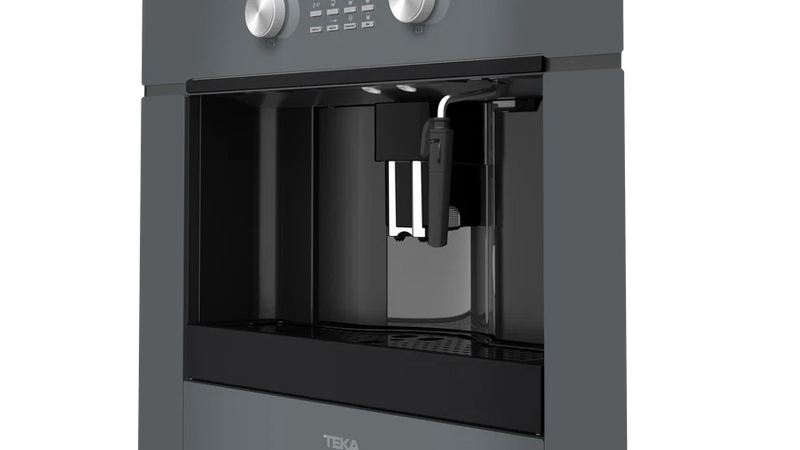 Teka CLC 855 GM ST Built-in Coffee Machine, Grinder, Stone Grey - Special Order