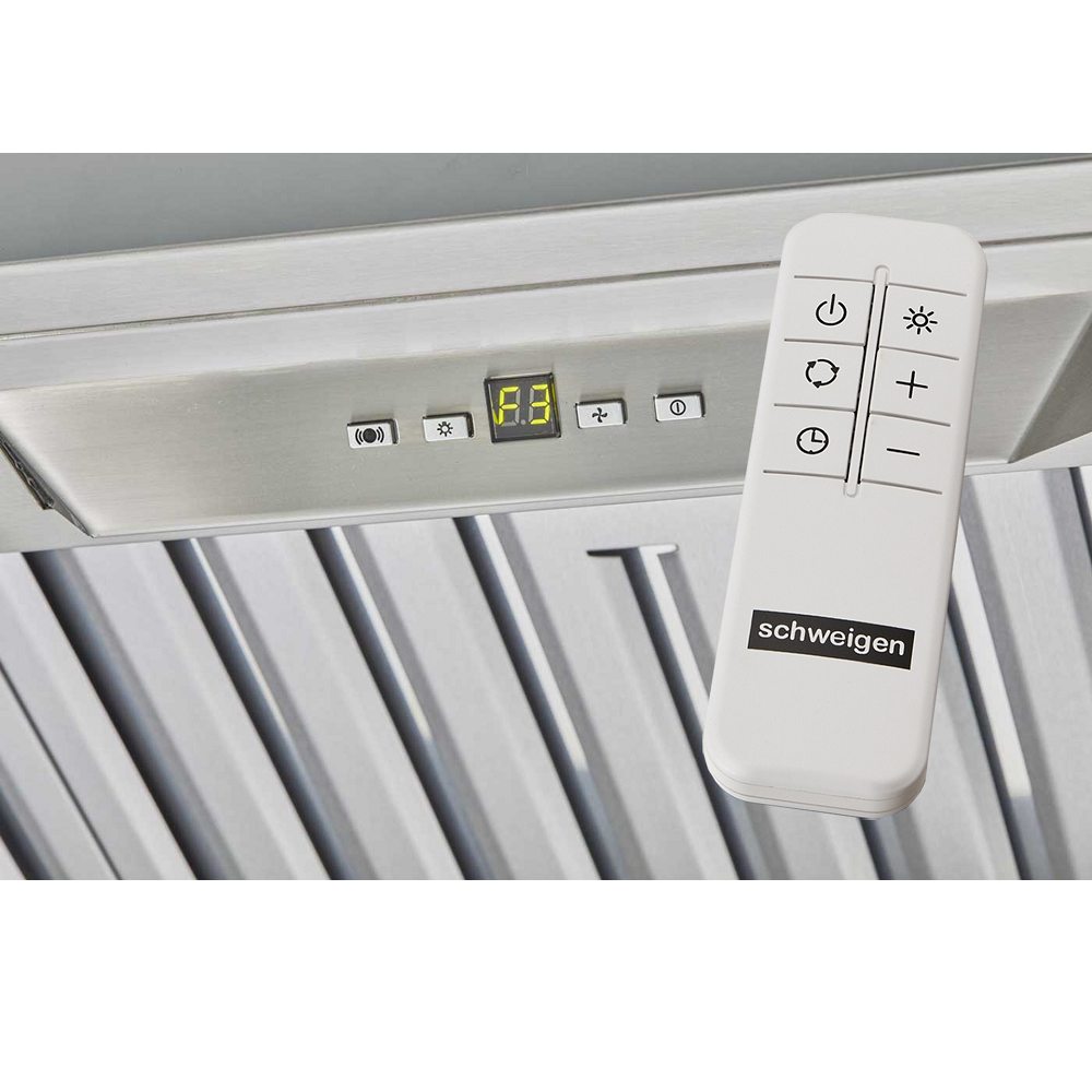 Schweigen CLUM215SE 150cm Non Silent BBQ Undermount Single Motor Rangehood, 3200m3/hr, Stainless Steel