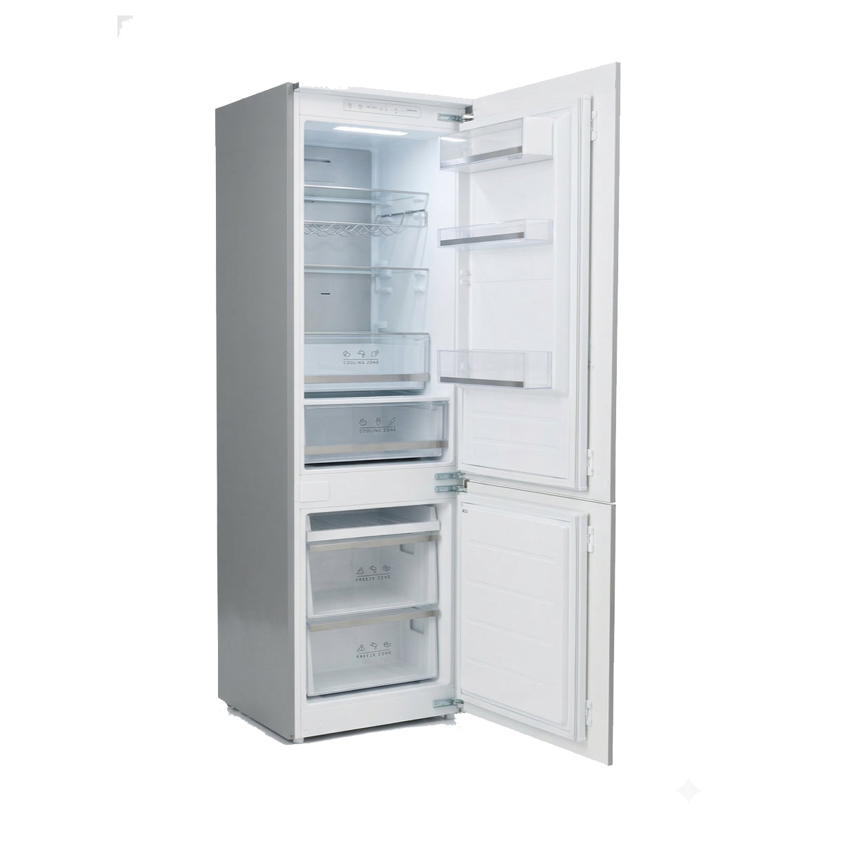 Kleenmaid CRZ27011 270L Integrated Top Mount Refrigerator with Bottom Mount Freezer