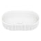 Fienza CSB804 Minka Pill Solid Surface Above Counter Basin, Matte White