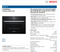 Bosch 60cm HRG6769B2A Oven and CSG656RB1A Compact Oven Package - Ex Display Discount