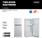 CHiQ CTM118DW 118L Top Mount Fridge - In Stock