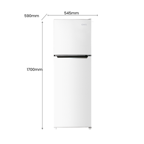 Chiq Ctm255Nw 255L Top Mount Fridge Fridges - Freezer