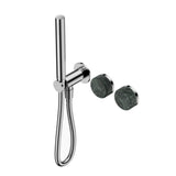 Nero Serenity Progressive Shower System w/ Verde Alpi Handle And Slim Shower Chrome 24E020CH