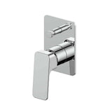 Greens Swept Diverter Shower Mixer, Chrome, 18603590