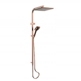 Greens Skyla Airflo Twin Rail Shower, PVD Brushed Copper, 18690BC