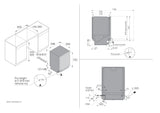 ASKO 60cm Turbo Drying Built Under Stainless Steel Dishwasher DBI253IBSAU - ASKO Seconds Discount