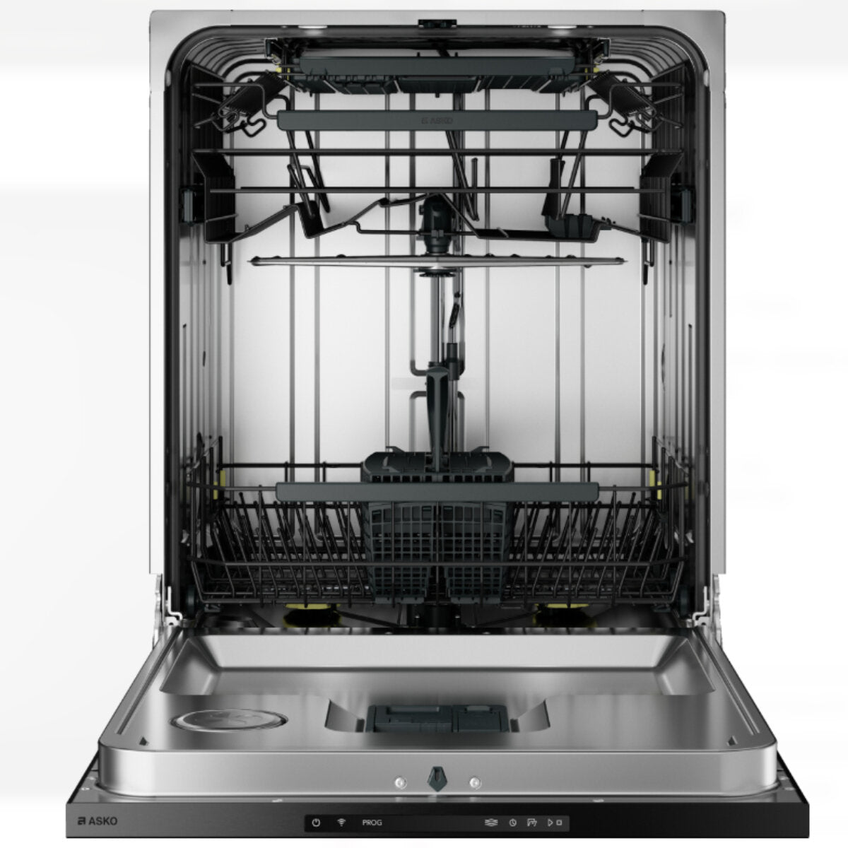ASKO 60cm Logic Built Under Dishwasher Black Steel, DBI565IKBSAU - Ex Display Discount