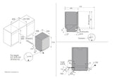 ASKO 60cm Logic Built-In Dishwasher White DBI565IKWAU - ASKO Seconds Discount
