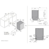 ASKO DBI766IQSAU 60cm Style Built-In Dishwasher Stainless Steel - ASKO Factory Seconds