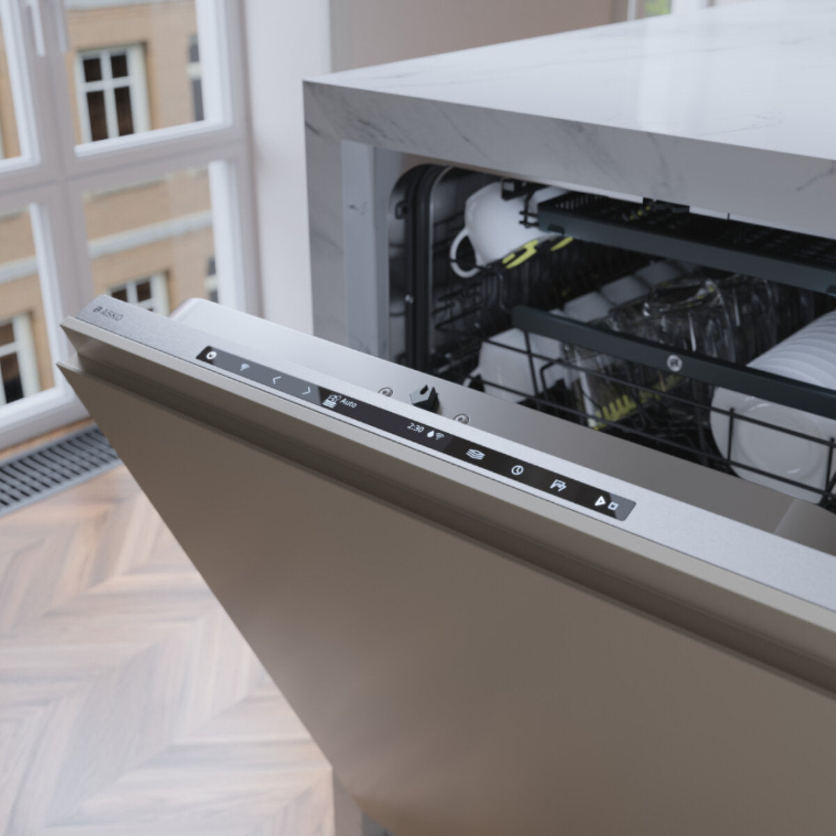 ASKO Logic Fully Integrated 82cm Dishwasher DFI564DAU - ASKO Seconds Discount