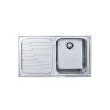 Franke Drina Drx611Lhd Single Bowl Sink Top Mounted Kitchen Sinks