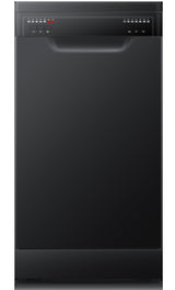 Di Lusso DW45MBP 45cm Black Finish Slimline Dishwasher