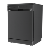Artusi ADW5003MB Freestanding 60cm Dishwasher, Matte Black