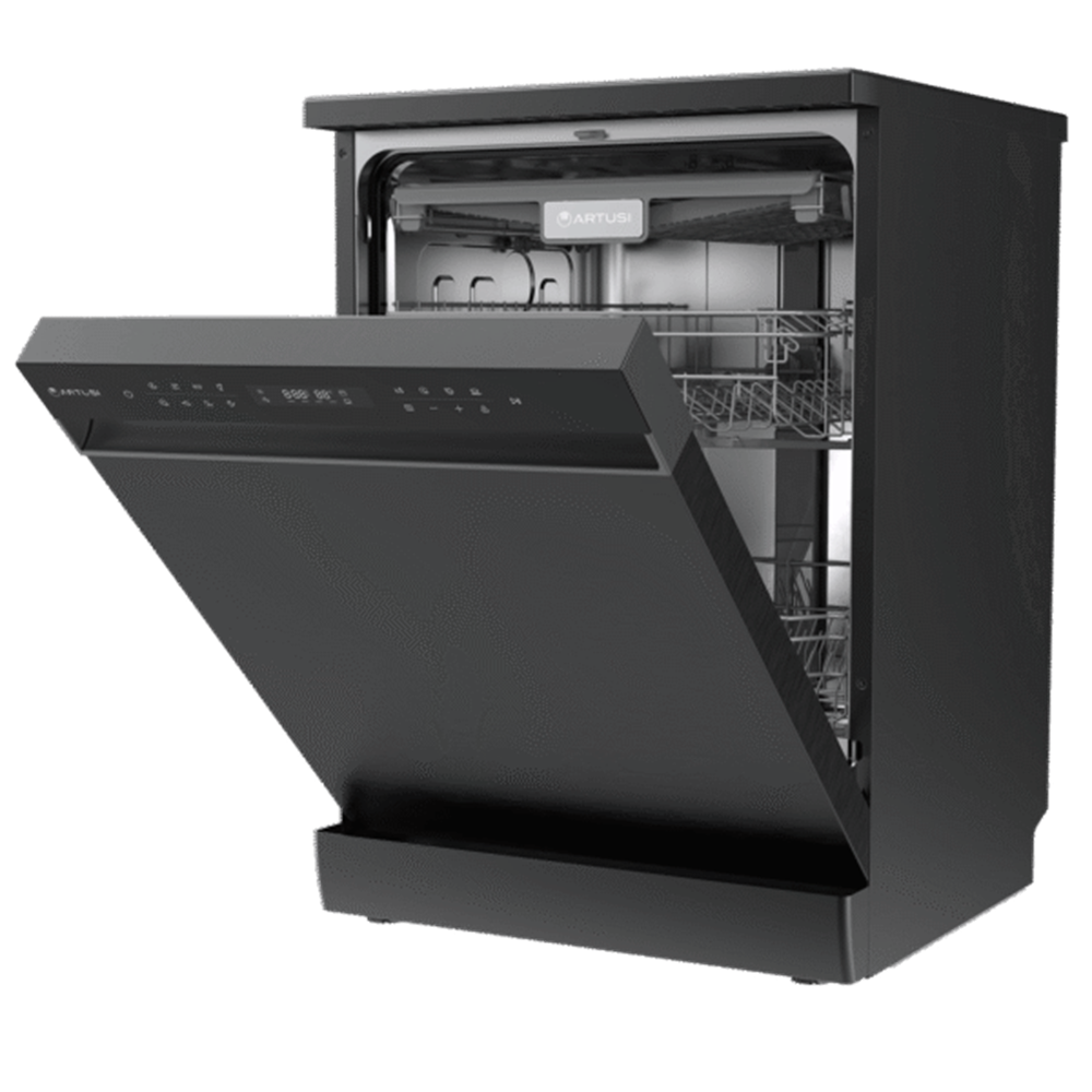 Artusi ADW5009B Freestanding 60cm Dishwasher, Black