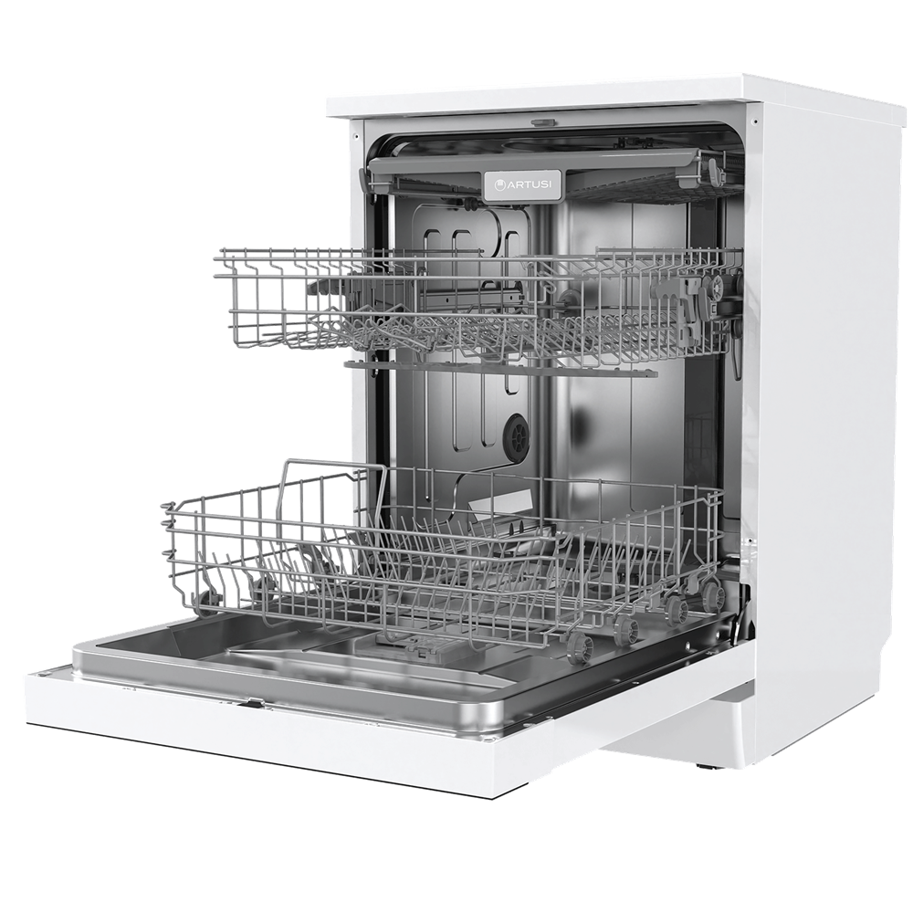 Artusi ADW5009W Freestanding 60cm Dishwasher, White