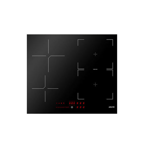 Euro Appliances E60Idb Italian Made 60Cm Flexi Zone Induction Cooktop