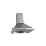 Euro Appliances Ea60Xr 600Mm Stainless Steel Pyramid Canopy With Baffle Filters And Remote Control